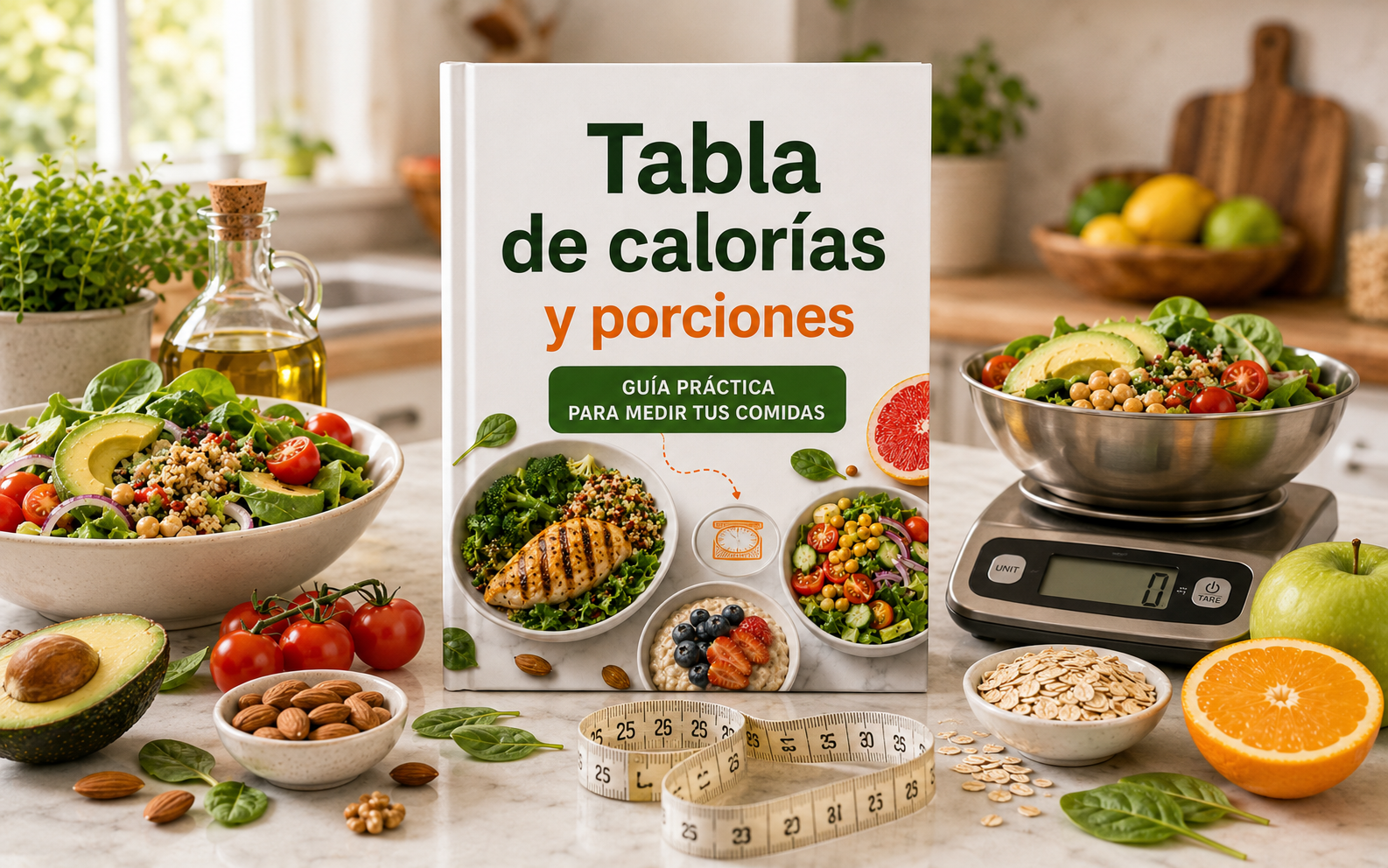 Tabla de calorías y porciones